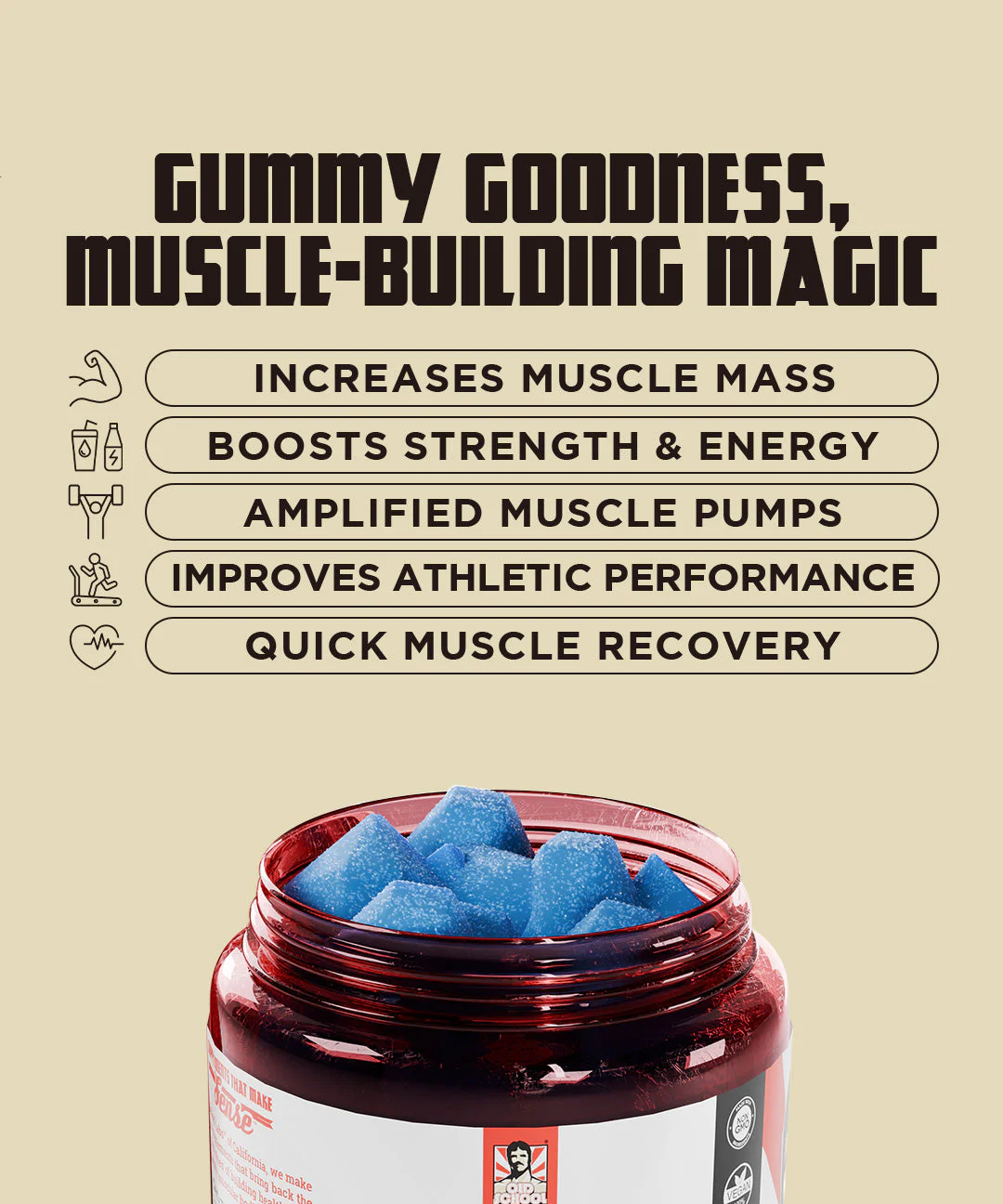 Muscle-building magic